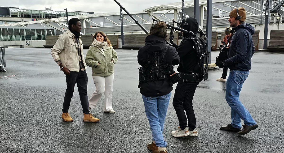 Tournage d’une vidéo IPERIA dédiée aux parcours et à l’orientation dans les métiers du domicile
